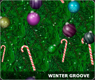 Celebrate the Holidays: music player visualizer screenshots