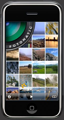 Fotomatic for iPhone and iPod touch photo browser and visualizer