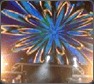 G-Force visuals used as backdrop in concert